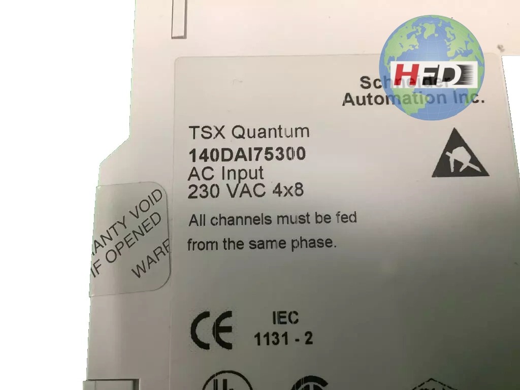 Schneider Electric 140DAI75300 I/O Module - Schneider Electric I/O & Function Modules