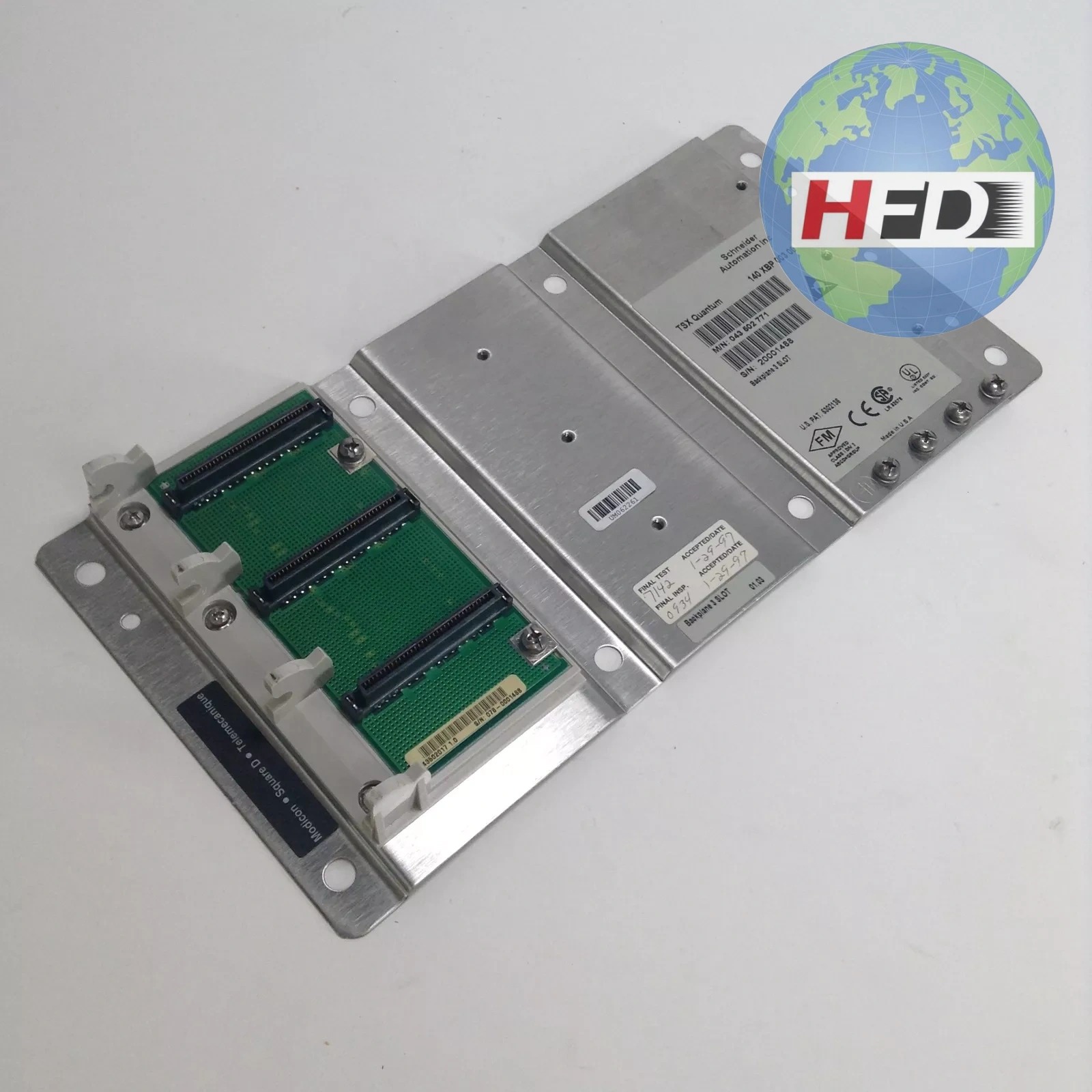 Schneider Electric 140XBP00300 I/O Module - Schneider Electric I/O & Function Modules
