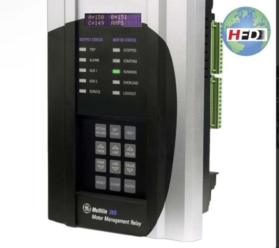 Ge 369-LO-R-M-0-E-0-E Motor Management Relay - Ge Relays