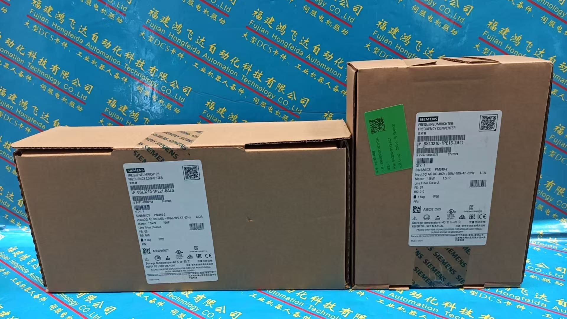 Siemens 6SL3210-1PE21-8AL0 Module - Siemens I/O & Function Modules