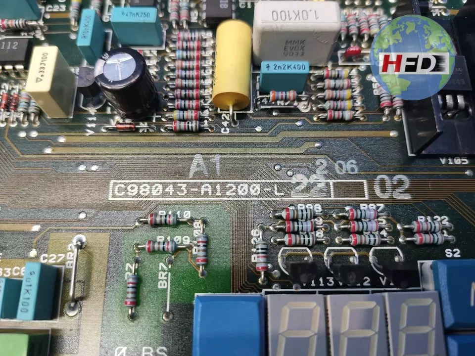 Siemens C98043-A1200-L22 Control Board - Siemens Control & Circuit Boards