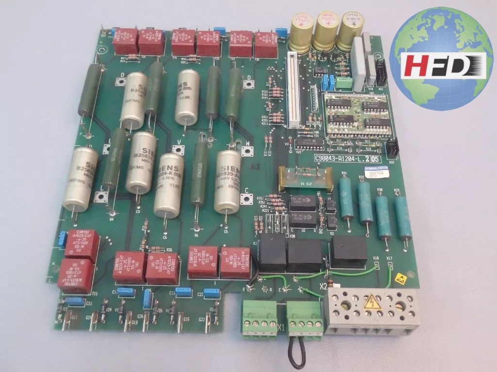 Siemens C98043-A1204-L2 Control Board - Siemens Control & Circuit Boards