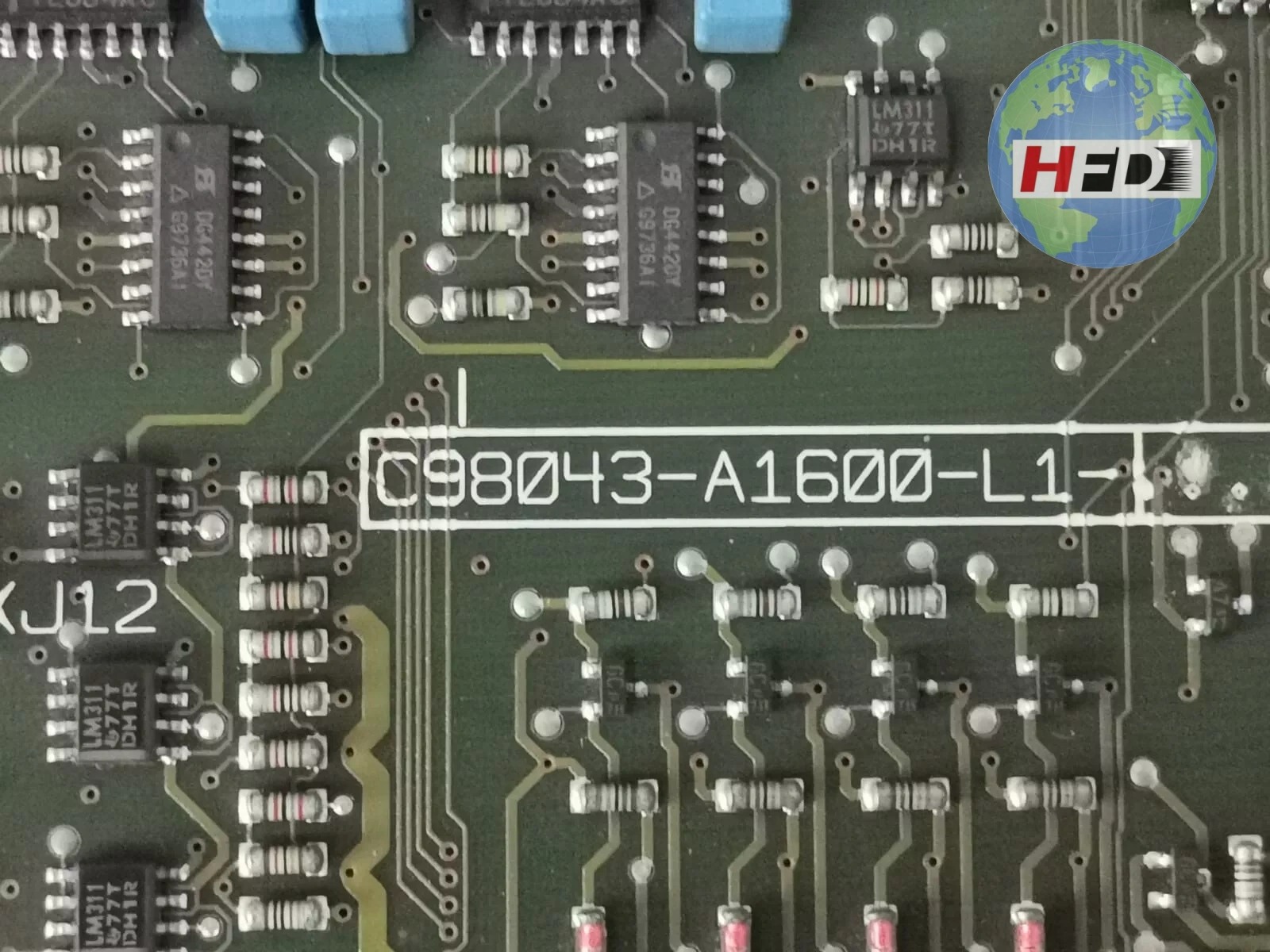 Siemens C98043-A1600-L1 Control Board - Siemens Control & Circuit Boards