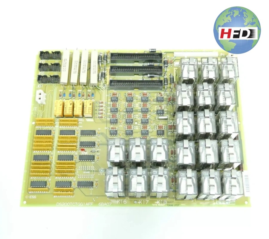 Ge DS200TCTGG1AFF Control Board - The Ge DS200TCTGG1AFF is listed in the HX-Automation discontinued and hard-to-find automation parts program.